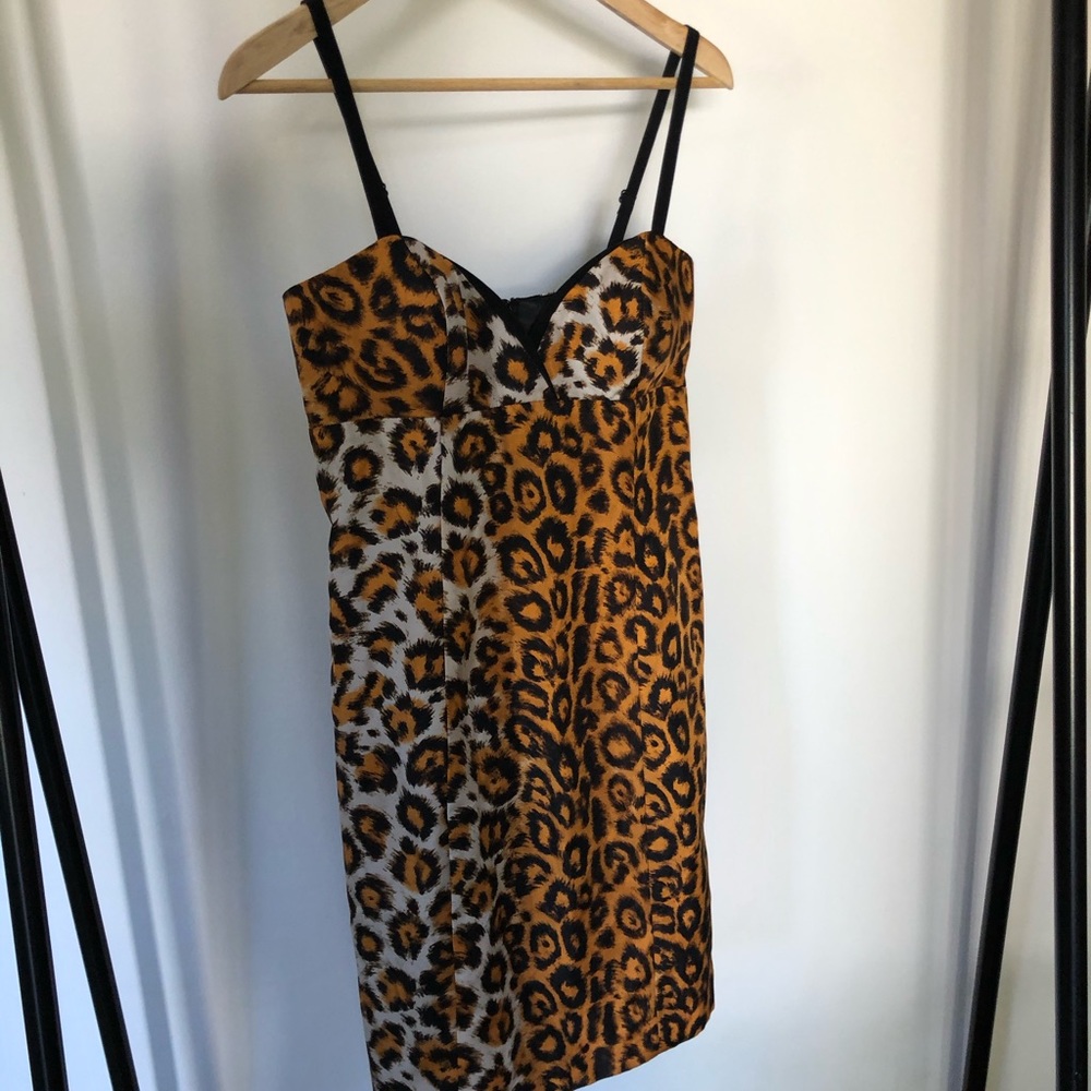 Leopard Cocktail Dress - Picture 3 of 5